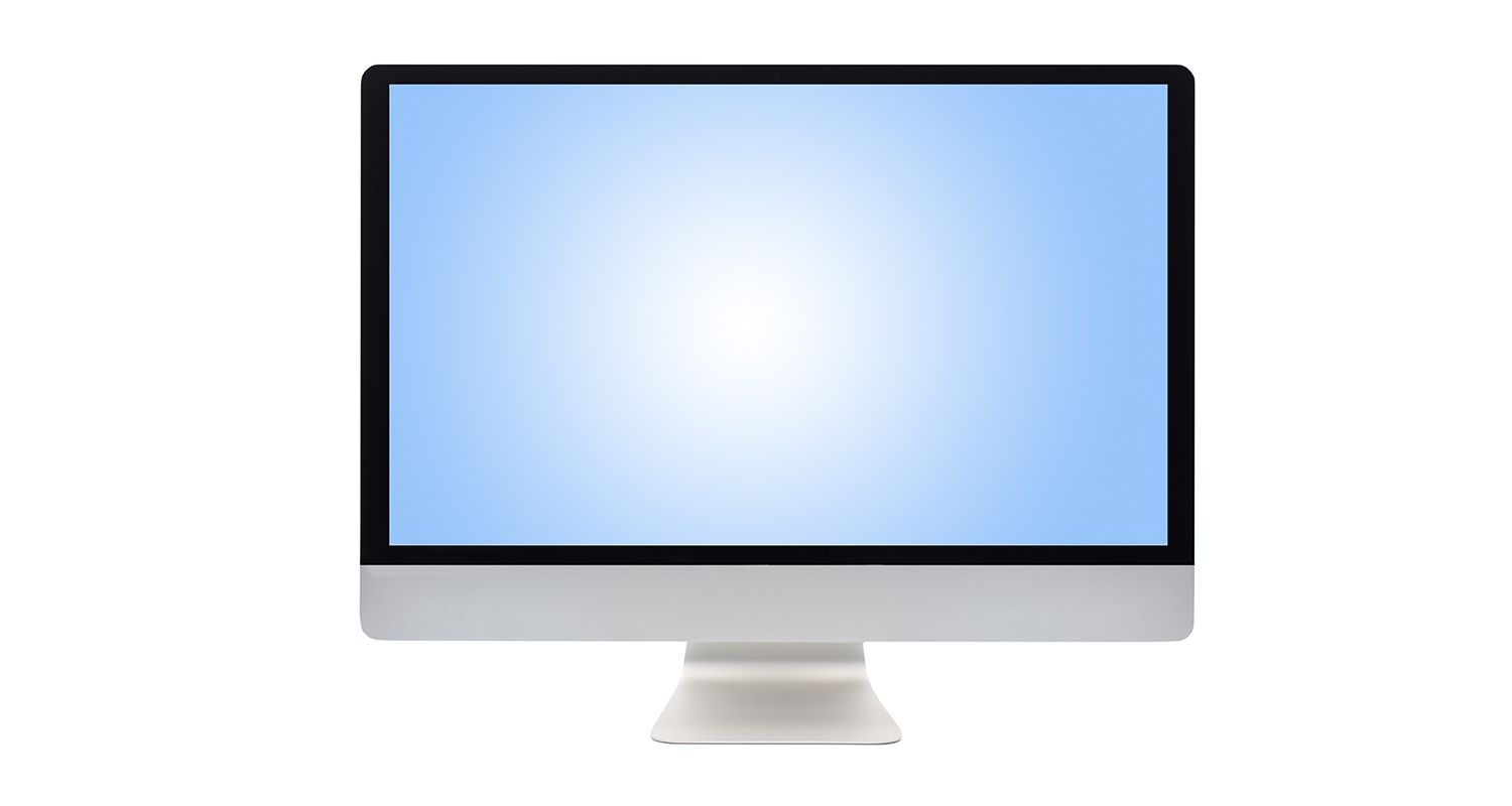 Computer monitor.