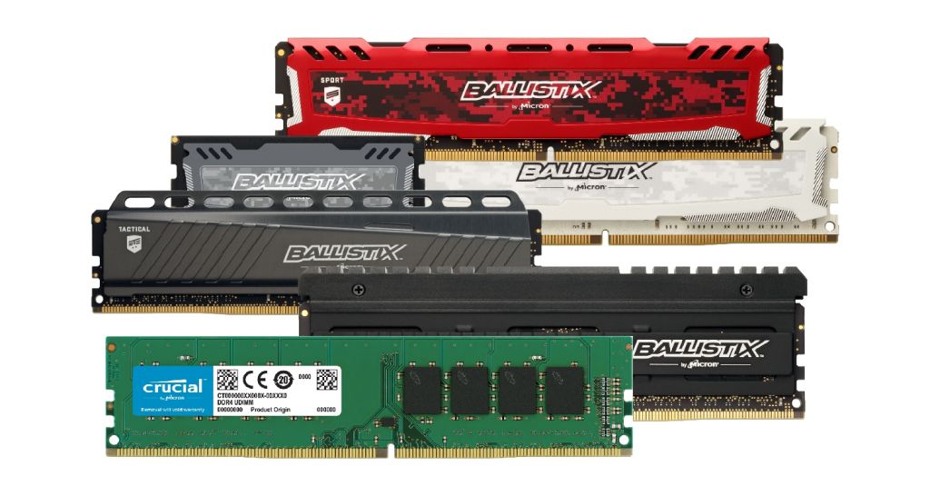 Crucial Arbeitsspeicher (RAM) für Gaming.