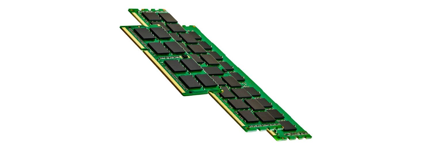 Three sticks of computer memory (RAM)