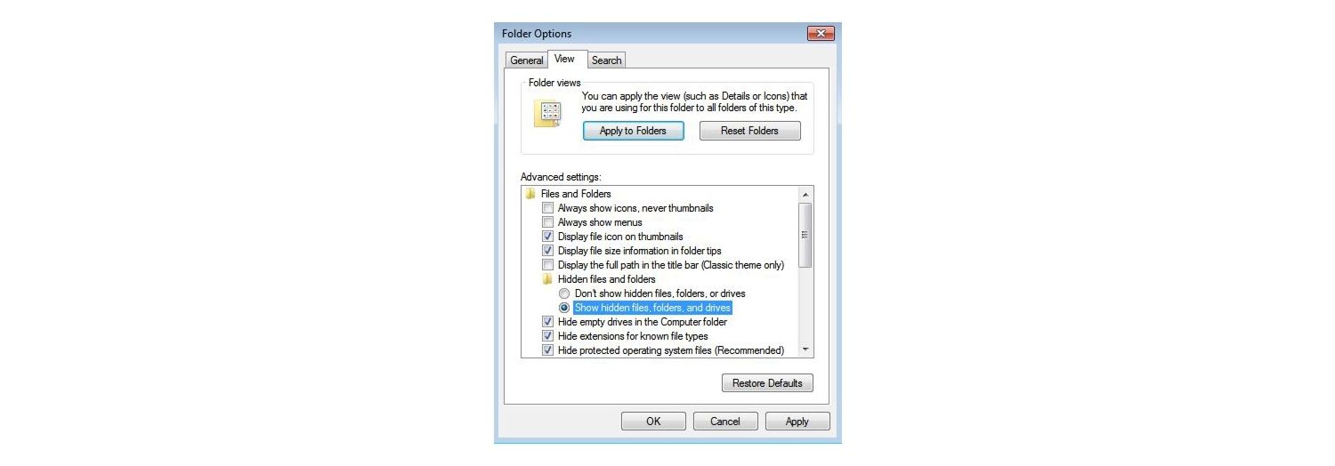 How to show and remove hidden files in on your computer.