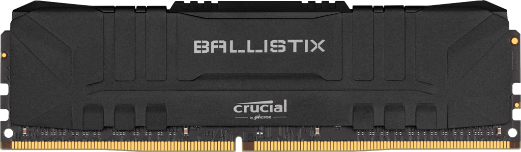 Crucial Ballistix 8GB DDR4-3200 Desktop Gaming Memory (Black)- view 1