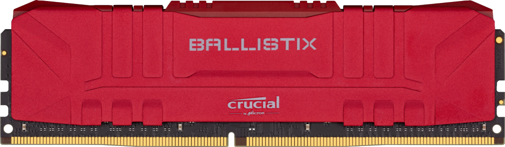 Crucial Ballistix 16GB DDR4-3600 Desktop Gaming RAM (Rot)- view 1