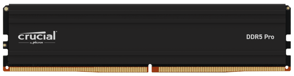 Crucial Pro 24GB DDR5-6000 UDIMM Unbuffered On-die ECC CP24G60C48U5 Memory