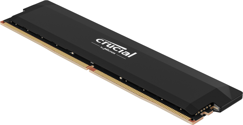 Crucial Pro Overclocking 16GB DDR5-6000 UDIMM Black- view 1