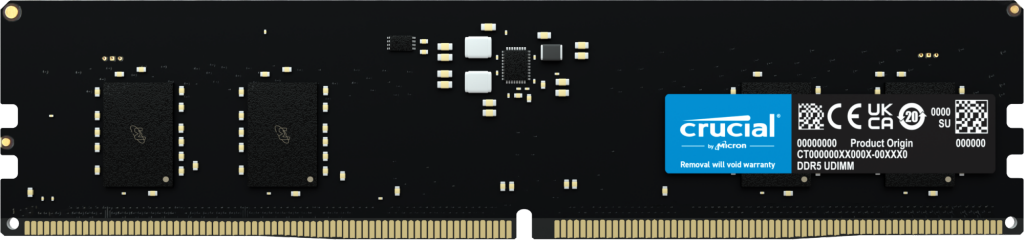 Crucial 8GB DDR5-4800 UDIMM- view 1