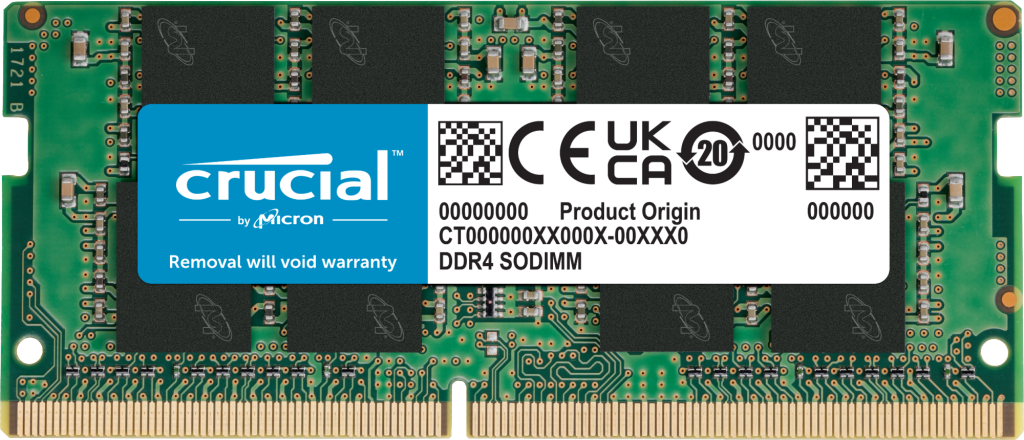 Crucial 16GB DDR4-2400 SODIMM- view 1