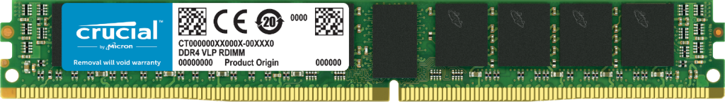 Crucial 16GB DDR4-2666 VLP ECC UDIMM- view 1