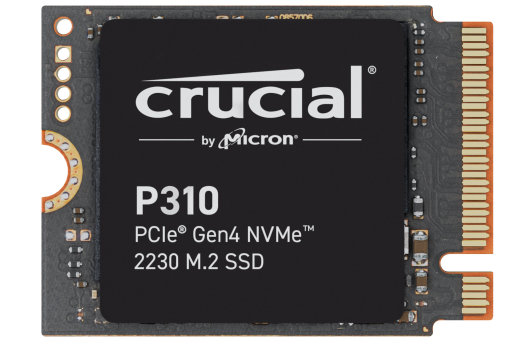 Crucial P310 1TB PCIe Gen4 NVMe 2230 M.2 SSD- view 1