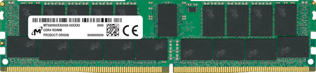 Micron 16GB DDR4-2666 RDIMM 2Rx8 CL19- view 1